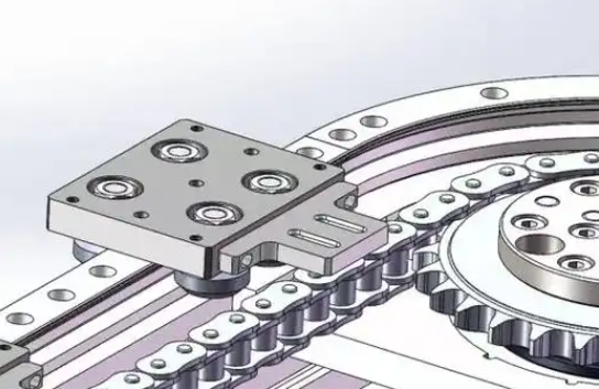 定距鏈條特寫圖