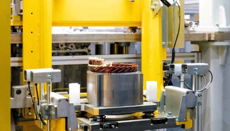 扁線定子生產(chǎn)圖（網(wǎng)圖）