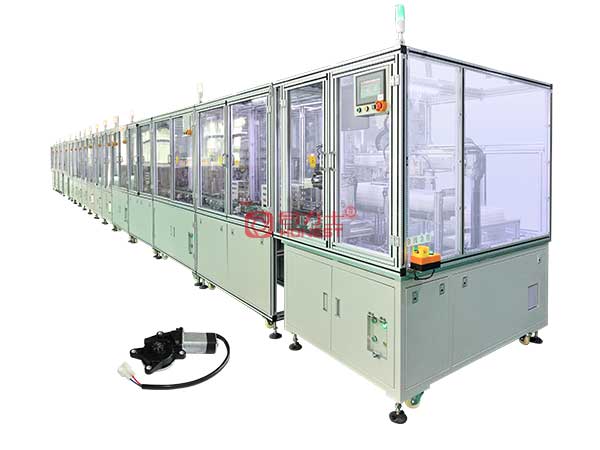 汽車(chē)玻璃升降器電機(jī)生產(chǎn)線11