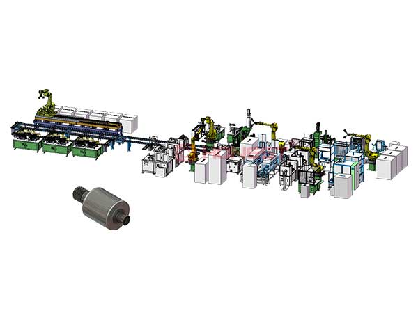 新能源驅(qū)動電機轉(zhuǎn)子生產(chǎn)線