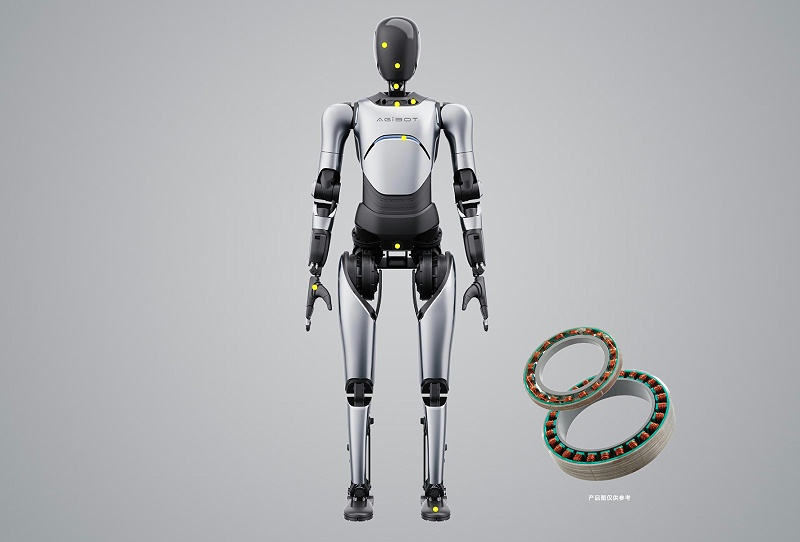 人形機(jī)器人+無(wú)框力矩電機(jī)