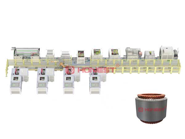 X-pin扁線電機生產(chǎn)線