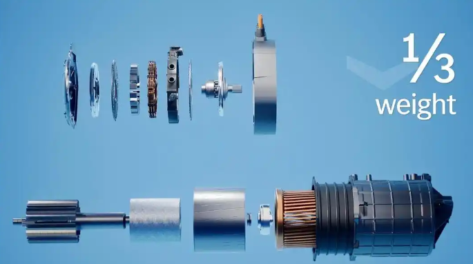 軸向磁通電機(jī)&徑向磁通電機(jī)對(duì)比圖