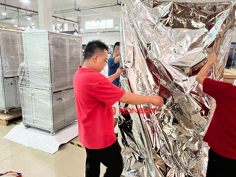 電機自動化生產(chǎn)線出貨