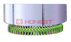 合利士新能源驅動電機定子扭線設備