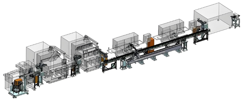 自動(dòng)化生產(chǎn)線模塊化工站線體