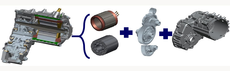 二合一電驅系統(tǒng)裝配生產線2