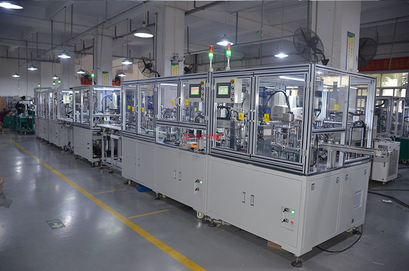 馬達(dá)自動裝配線