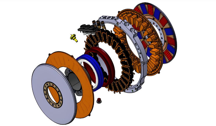 軸向磁通電機結(jié)構(gòu)-網(wǎng)圖
